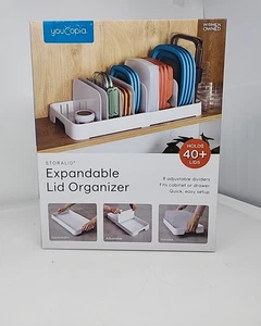 YouCopia StoraLid Lebensmittelbehälter Deckel Organizer, 40 Deckelkapazität - Bild 1 von 2