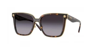 Gafas de sol para mujer VERSACE VE2278D 108/8G marco Havana gris degradado lentes 58 mm - Imagen 1 de 9