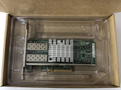 Cisco 74-6814-01 N2XX-AIPCI01 Dual Port PCIe Ethernet Adapter Card X520-DA2 599 - Image 1 of 4