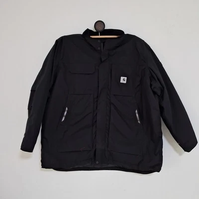CARHARTT Men LOOSE FIT Yukon Extreme 3M Insulated Coat OC4460-M Black Size 4XL - Image 1 of 4