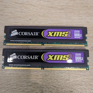 Kit CORSAIR 4GB (2x2GB) DDR2 800MHz RAM de Escritorio XMS2 CM2X2048-6400C5 - Imagen 1 de 1