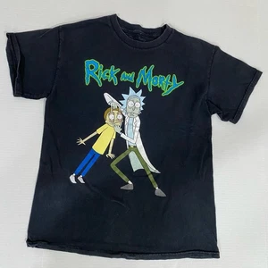 RICK & MORTY Tee Size MEDIUM Adult Swim All Cotton T-Shirt - Picture 1 of 4