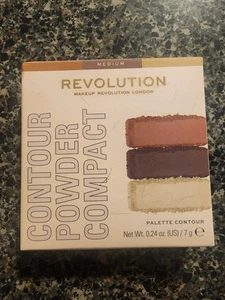 Revolution Contour Powder Compact Medium Colors  Contouring palette new - Picture 1 of 3