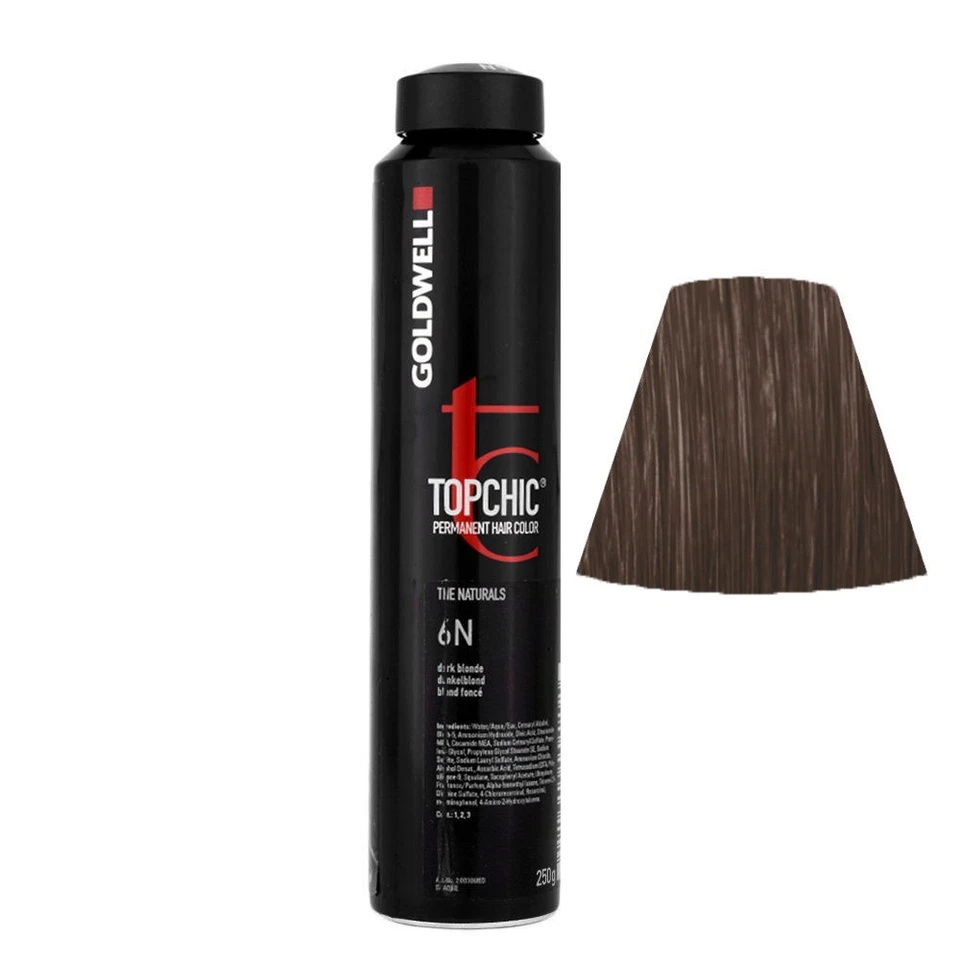 Goldwell Topchic Hair Color (Can) 6N Dark Blonde 8.6 oz - Image 1 of 1