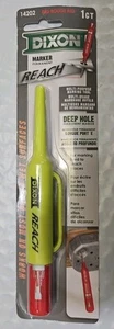 Industrial Deep Hole Permanent Marker, Red, 1-Count, High-Visibility, 14202 - Picture 1 of 2