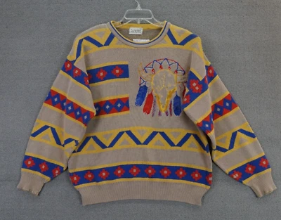 TUNDRA CANADA 90's Vintage Knit Style Pullover Sweater Mens SZ M - Image 1 of 4