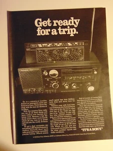 1978 Sony ICF 6700W Multiband Radio Printanzeige - Bild 1 von 1