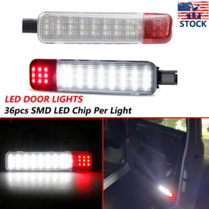 2PC LED Door Courtesy Light For Chevy Silverado Suburban Tahoe GMC Sierra Yukon - Picture 1 of 12