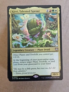 Custom Commander Deck ~ Plant Tribal~ Kirri, Talented Sprout ~ 100 Card EDH Deck - Picture 1 of 6
