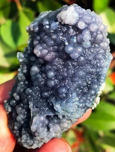 Muestra de ágata de uva púrpura Starlight calcedonia botrioidal natural 47,1 g ie3052 - Imagen 1 de 14