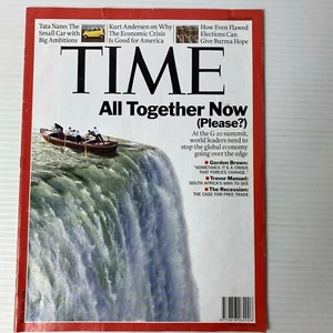Time Magazine April 6, 2009 ~ All Together Now (Please?) - Picture 1 of 3