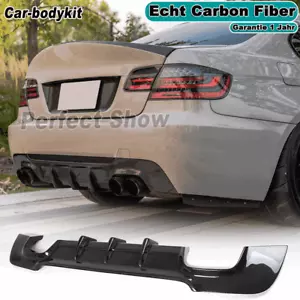 Carbon Diffusor HeckSpoiler Heckansatz Heckschürze für BMW 3er E92 E93 M-Paket - Bild 1 von 13