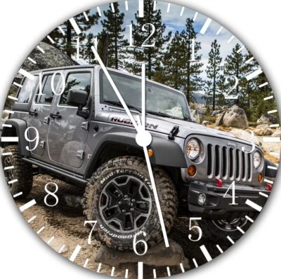 Jeep Wrangler Off Road Wall Clock E216 Personalized option with adding name