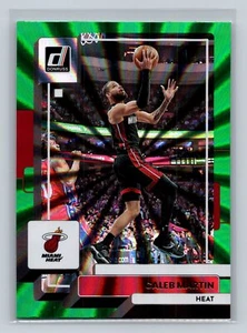 2022 Donruss #76 Caleb Martin Holo Laser grün Miami Wärme - Bild 1 von 2