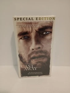 Cast Away VHS Pre Viewed Blue Tape Tom Hanks Resealed2000/2001 - Picture 1 of 4