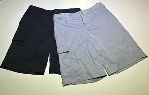 UNDER ARMOUR Boys Golf Style Loose Fit Shorts (2) Size Youth Small (YSM) - Picture 1 of 12