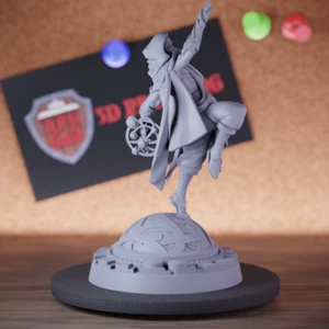 Astronomer Rogue Miniature Artificer Dungeons and Dragons Mini DnD 5e TTRPG - Picture 1 of 8