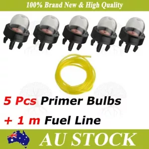 5 Primer Bulb Fuel Line For Ryobi Stihl Mcculloch Talon Trimmer Whipper Snipper - Picture 1 of 4