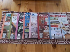 Group of Seven Issues of Country Home Magazine (Quarterly Publication) - Picture 1 of 8