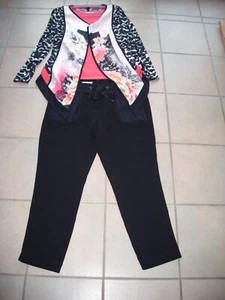 Sommerbekleidung hochwertig Material:Satin Gr. 40 Marke: Tuzzi  1Jacke und 1Hose - Bild 1 von 9