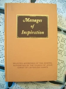 Messages of Inspiration (1957 Hardcover) LDS No Dust Jacket - Picture 1 of 11