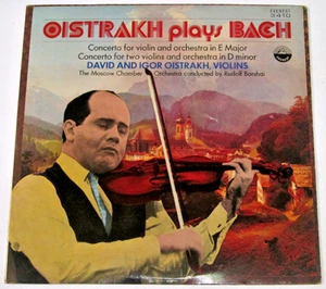 Philippines DAVID AND IGOR OISTRAKH, VIOLINS Oistrakh Plays Bach LP Vinyl Record - Picture 1 of 2