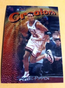 1997 Topps Finest Creators Bronze Scottie Pippen #199 - Chicago Bulls - con cáscara - Imagen 1 de 2