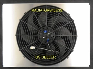 ALUMINUM RADIATOR FAN SHROUD 16" FAN FITS CHAMPION CC284 MC284 AE284 EC284 - Foto 1 di 3