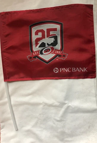 2022-2023 Carolina Hurricanes 25th Anniversary Flag Opening Night Promo Cover