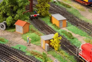 Faller 120266 HO Scale Brick Transformer Bungalow Set Kit - 3 Styles - Picture 1 of 1