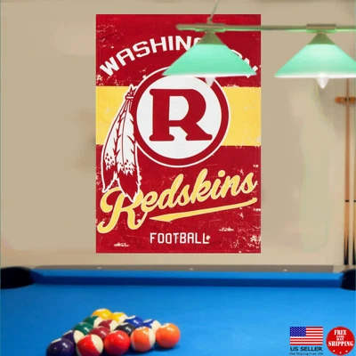 Bandera de los Redskins 3x5 del equipo de fútbol americano de Washington nueva bandera retro de EE. UU. Foto 1 de 4