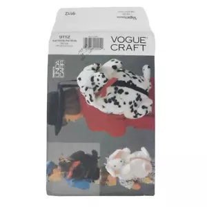 Vogue Craft 9112 Fur Backpack Sewing Pattern One Size Uncut Dog Bunny Bear - Picture 1 of 8