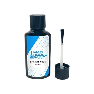 M.A.D HAUSLACK Brillant Glanz Matt Ausbesserungslack, 30ml Flasche mit Pinsel - Bild 1 von 7