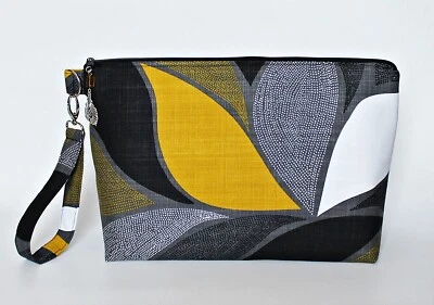 Projekttasche Gr.L, Handarbeitstasche, Große Reißverschluss-Tasche selbst genäht - Bild 1 von 4