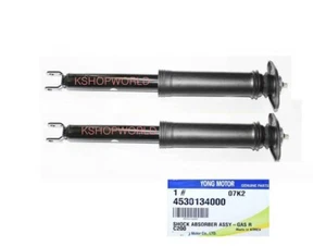 L+R REAR AXLE SHOCK ABSORBER 4530134000 X2P for SSANGYONG KOREANDO C 2010 - Picture 1 of 1