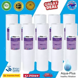 10 x 5 Micron Polyspun Replacement Sediment Water Filter Cartridges 10" x 2.5" - Picture 1 of 5