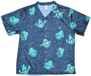GHOSTBUSTERS 3X Slimer Kurzarm Button Down Hemd Herren Größe 3XL ✅ - Bild 1 von 12