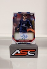 Eduard Michut Topps PSG Chrome Set 2021/22 AU-EM 23/99 On Card Auto