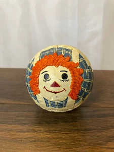 Folk Art Raggedy Ann Ball - Picture 1 of 5