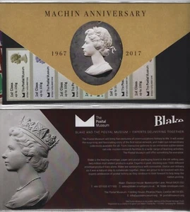 MACHIN 50th  2017  POSTAL MUSEUM  LTD ED. B7GB17  T2  PRES PACK  POST GO PERFECT - Picture 1 of 1