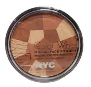 NYC New York Color Wheel Mosaic Face Powder 724A All Over Bronze Glow NEW Sealed - Picture 1 of 2