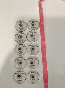 Lot of 10 Vintage Nixon Penny and Getting Smaller Novelty Coins - Picture 1 of 7