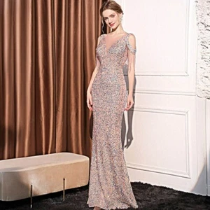 Cocktail Dresses Size 0-14 for Women Evening Party Wedding Guest Designer New - Picture 1 of 34