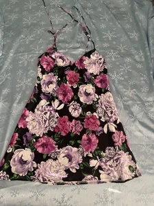 Victoria's Secret Floral Slip Dress Satin ,NWOT. - Picture 1 of 7