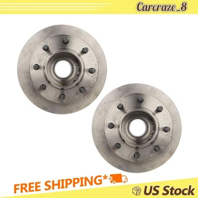 Frenos delanteros y rotores y buje para Chevrolet G30 4,1 L 1976 1978 1979 1981-1984 Foto 1 de 4