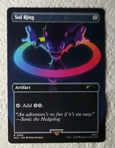 Sol Ring (2093) Sonic The Hedgehog Secret Lair Drop Regular - Picture 1 of 4