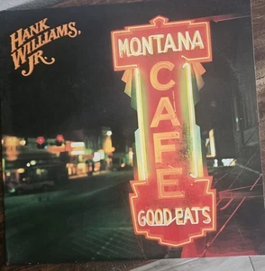 HANK WILLIAMS JR. Montana Cafe NEW 1986 LP Country Vinyl Record CURB-25412 - Picture 1 of 4
