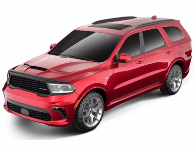 Husky Liners Aeroskin II Bug Shield Fits 2011-2025 Dodge Durango Textured Black Foto 1 de 4