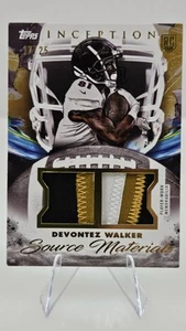 Parche doble usado dorado Topps Inception Devontez Walker 2024/25《en caja/seguimiento》 🔥 - Imagen 1 de 2