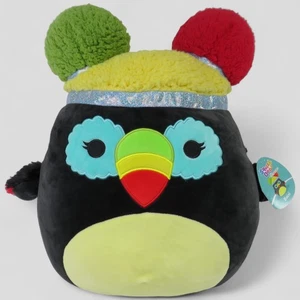 Balni the Toucan Squishmallows KellyToy 2022 #56 Squish-Doos 14" Soft Plush Toy - Picture 1 of 18